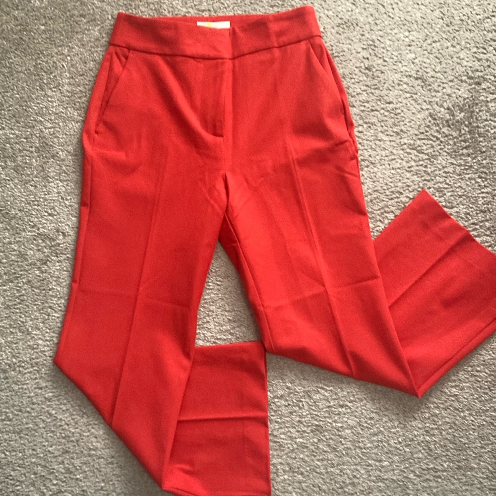 NWT Bi-Stretch crop flare pants